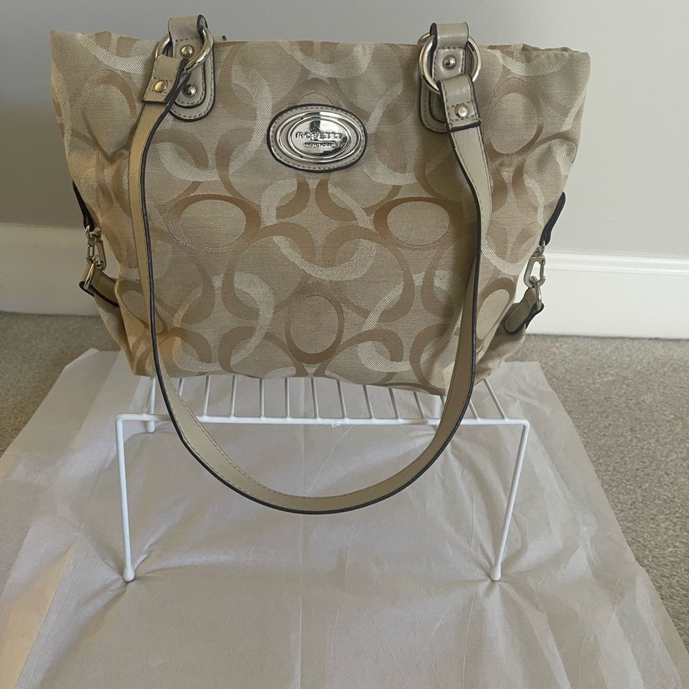 Rossetti Shoulder Bag with Signature Pattern
